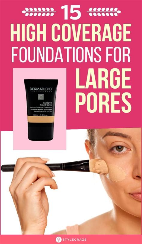 foundation for bleaching pores.